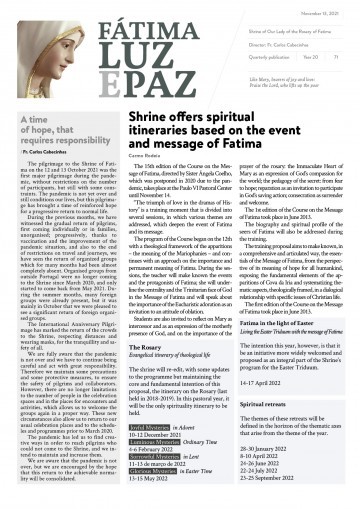 Fatima Light and Peace, 71