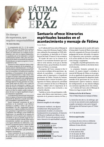 Fátima Luz y Paz, 71