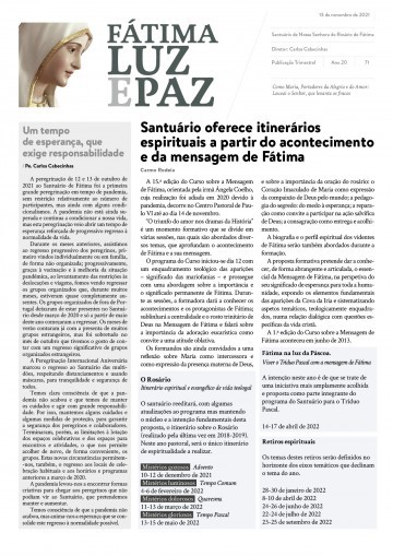 Fátima Luz e Paz, 71