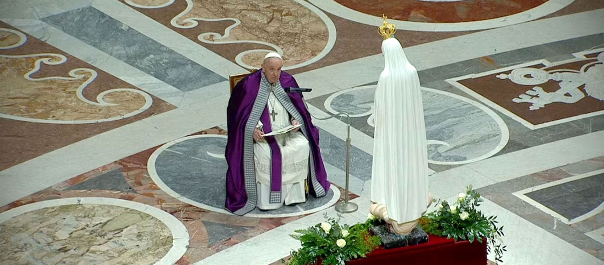 Fatima i Watykan zjednoczone w akcie poświęcenia Rosji i Ukrainy Niepokalanemu Sercu Maryi